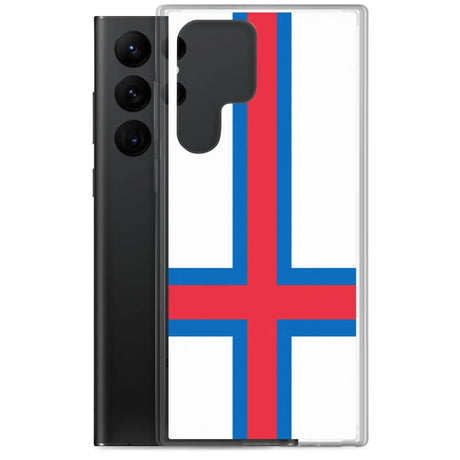 Coque téléphone drapeau des îles féroé - pixelforma