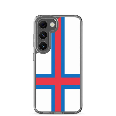 Coque téléphone drapeau des îles féroé - pixelforma