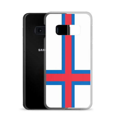 Coque téléphone drapeau des îles féroé - pixelforma