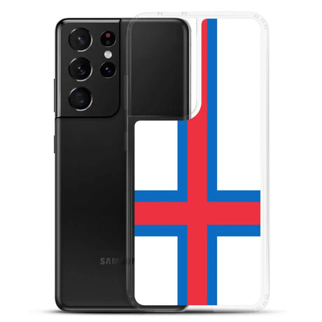 Coque téléphone drapeau des îles féroé - pixelforma