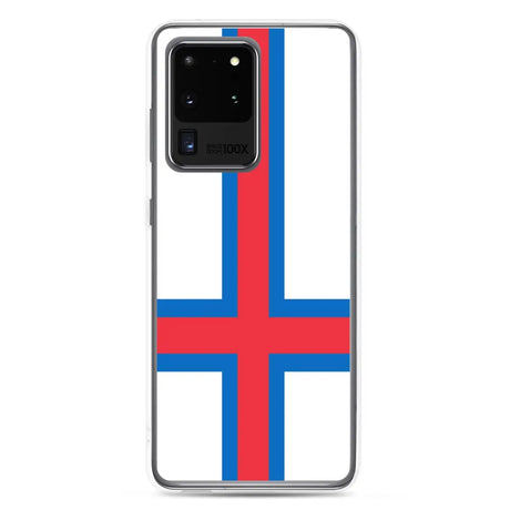 Coque téléphone drapeau des îles féroé - pixelforma