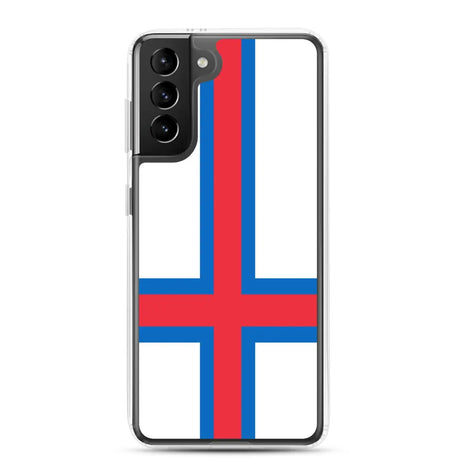 Coque téléphone drapeau des îles féroé - pixelforma