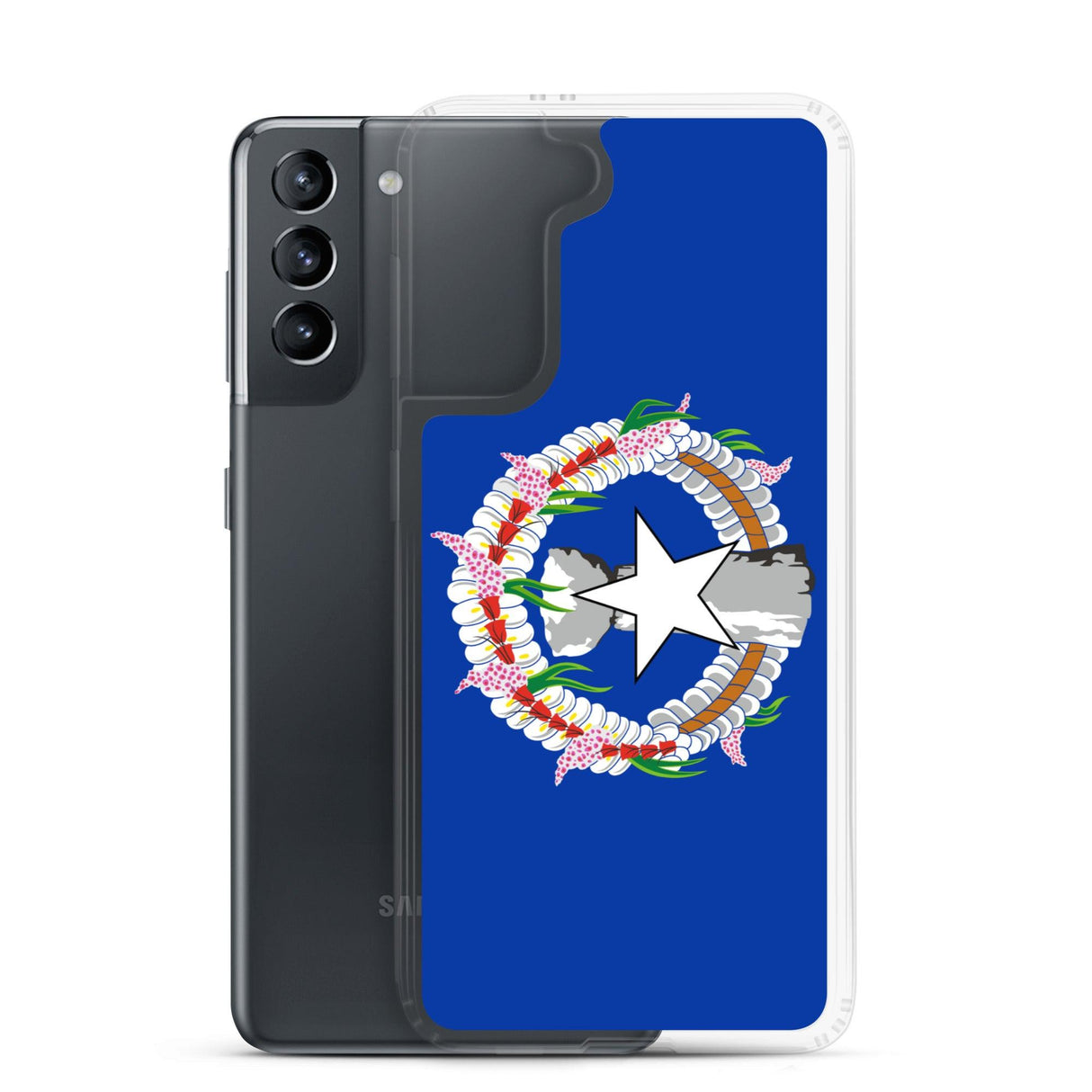 Coque Téléphone Drapeau des Îles Mariannes du Nord - Pixelforma