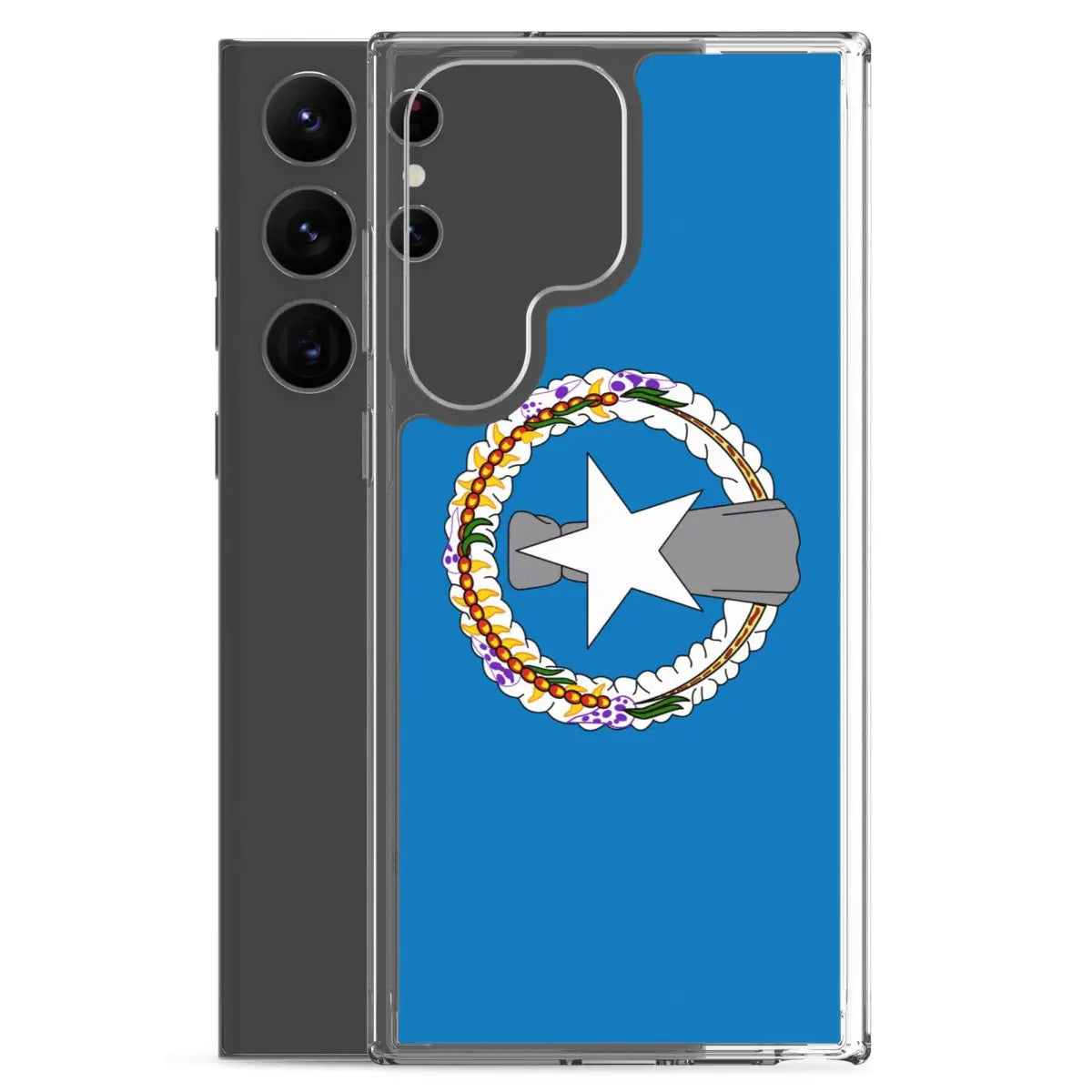 Coque téléphone drapeau des îles mariannes du nord - pixelforma