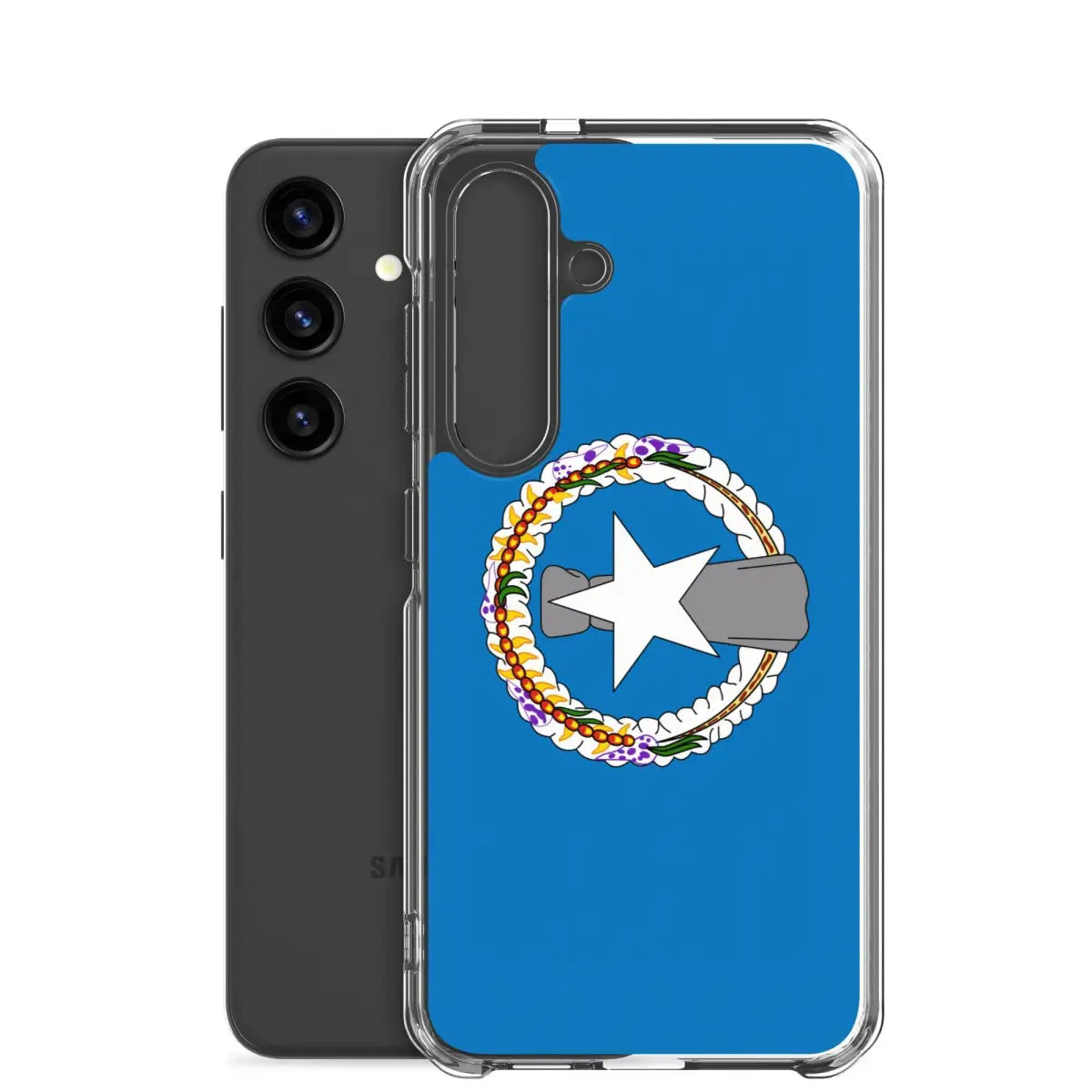 Coque téléphone drapeau des îles mariannes du nord - pixelforma