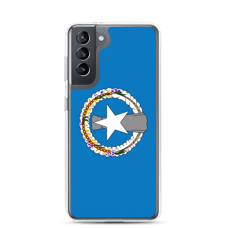 Coque téléphone drapeau des îles mariannes du nord - pixelforma