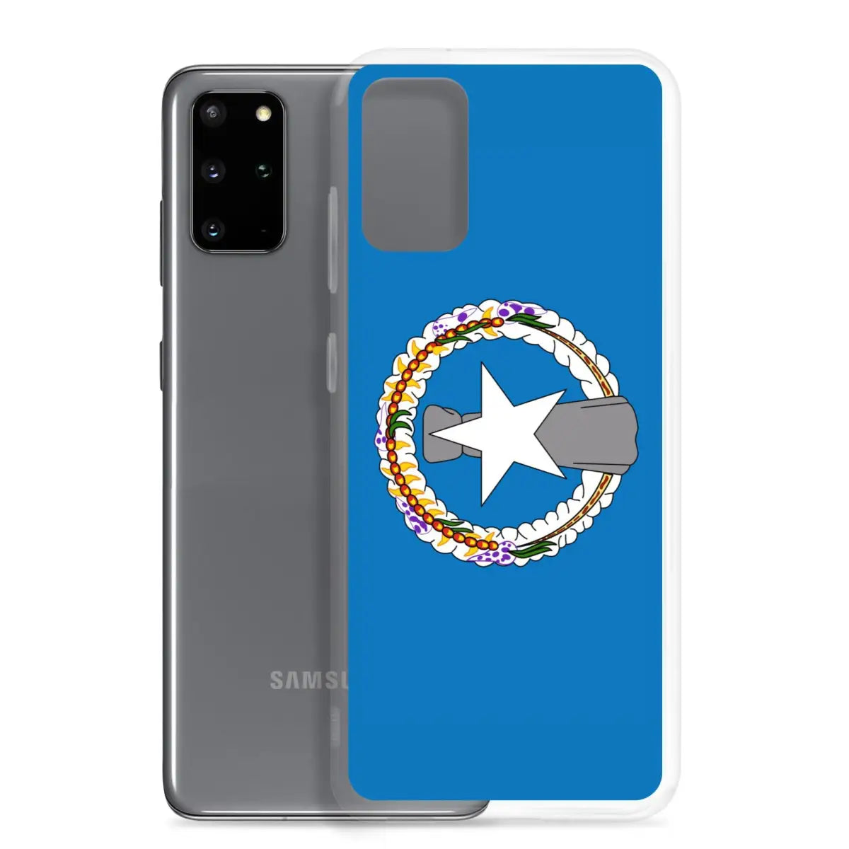 Coque téléphone drapeau des îles mariannes du nord - pixelforma