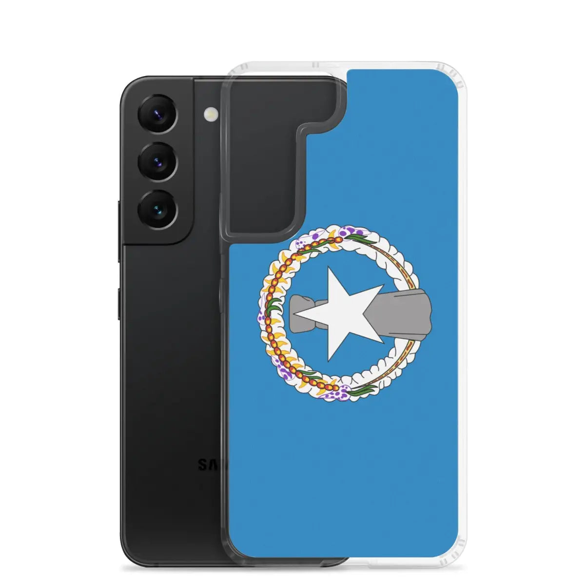 Coque Téléphone Drapeau des Îles Mariannes du Nord - Pixelforma 