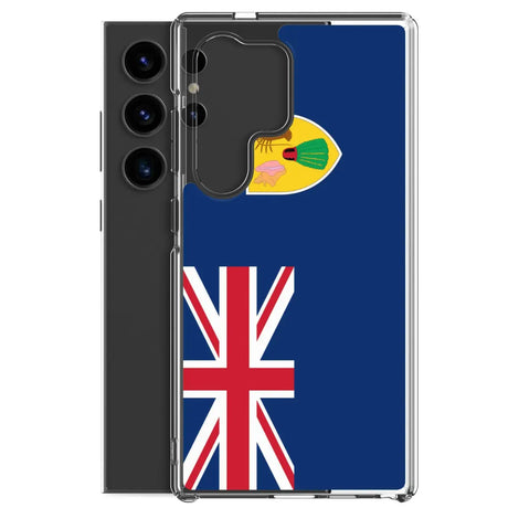 Coque téléphone drapeau des îles turques-et-caïques - pixelforma