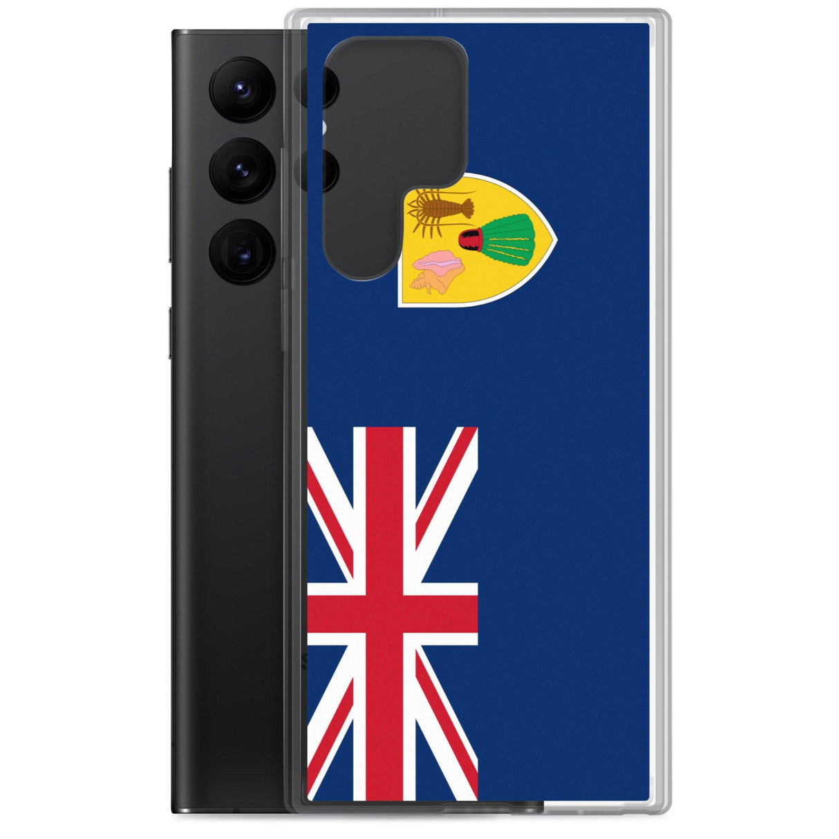 Coque Téléphone Drapeau des Îles Turques-et-Caïques - Pixelforma