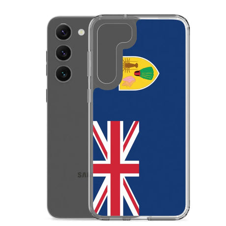 Coque téléphone drapeau des îles turques-et-caïques - pixelforma