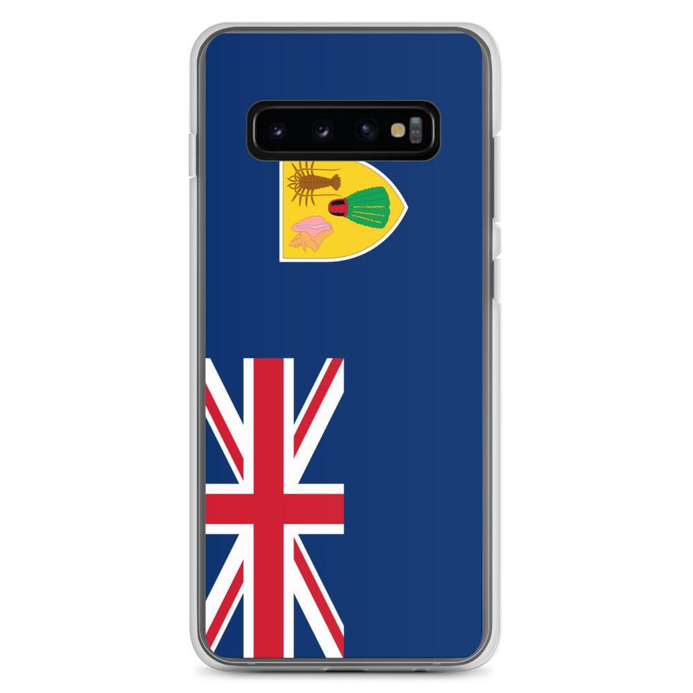 Coque Téléphone Drapeau des Îles Turques-et-Caïques - Pixelforma