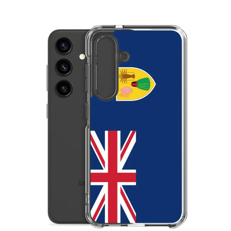 Coque téléphone drapeau des îles turques-et-caïques - pixelforma