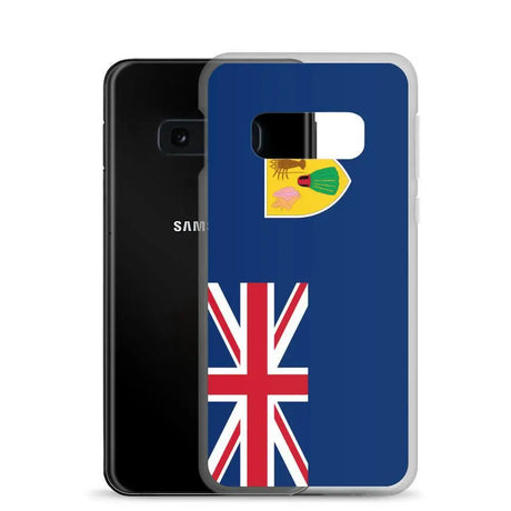 Coque téléphone drapeau des îles turques-et-caïques - pixelforma