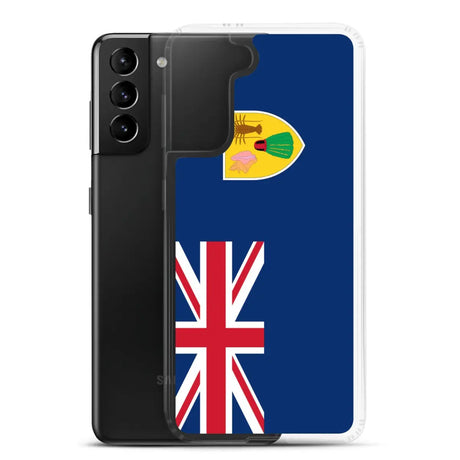 Coque téléphone drapeau des îles turques-et-caïques - pixelforma