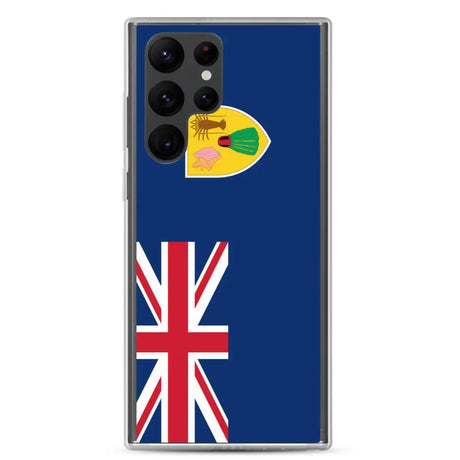 Coque téléphone drapeau des îles turques-et-caïques - pixelforma