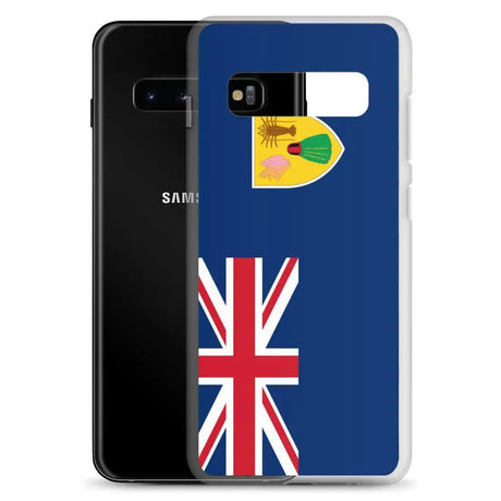 Coque téléphone drapeau des îles turques-et-caïques - pixelforma