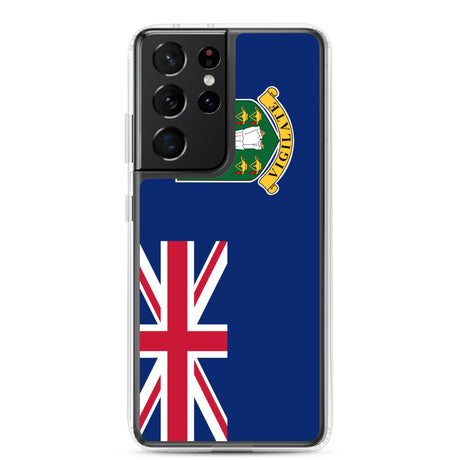 Coque Téléphone Drapeau des îles Vierges britanniques - Pixelforma