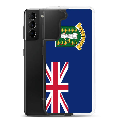 Coque Téléphone Drapeau des îles Vierges britanniques - Pixelforma 