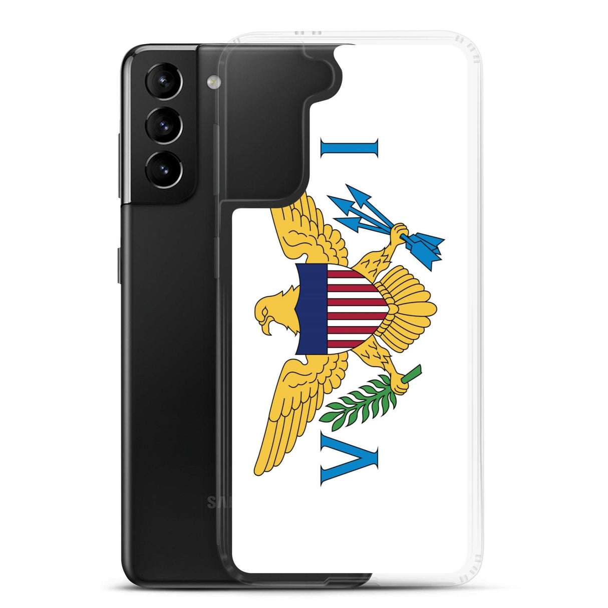 Coque Téléphone Drapeau des Îles Vierges des États-Unis - Pixelforma