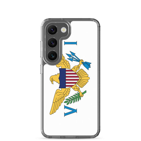 Coque Téléphone Drapeau des Îles Vierges des États-Unis - Pixelforma