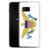 Coque Téléphone Drapeau des Îles Vierges des États-Unis - Pixelforma