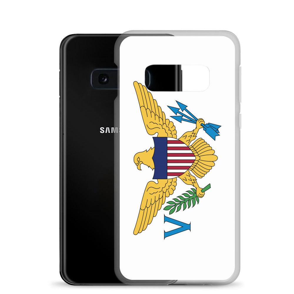 Coque Téléphone Drapeau des Îles Vierges des États-Unis - Pixelforma