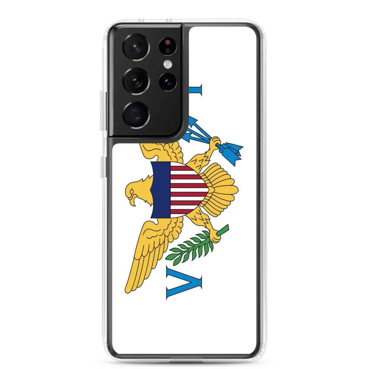 Coque téléphone drapeau des îles vierges des états-unis - pixelforma
