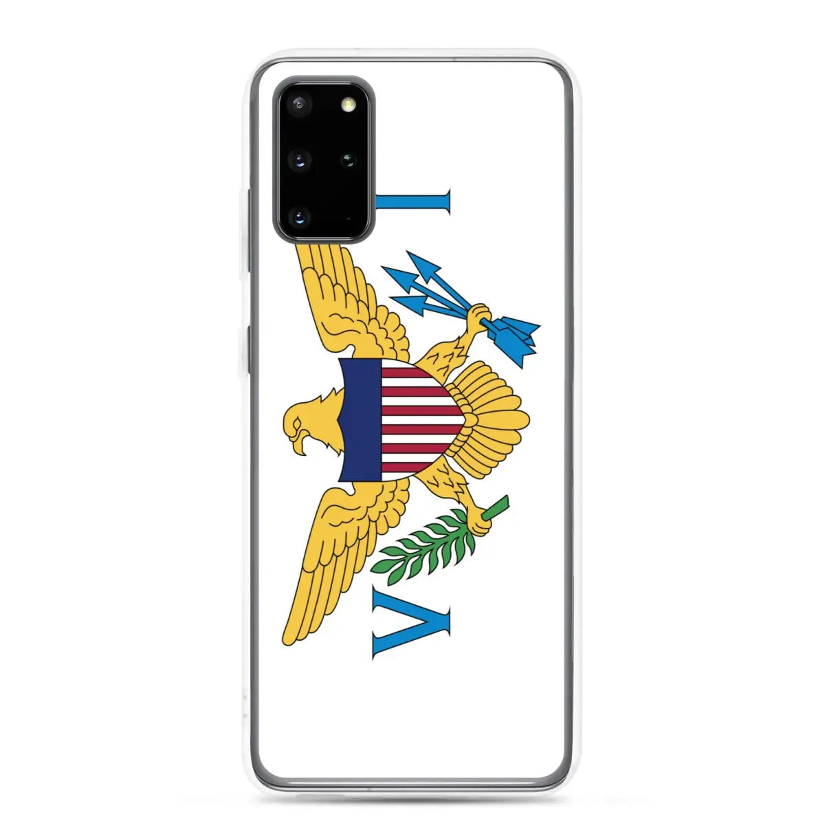 Coque téléphone drapeau des îles vierges des états-unis - pixelforma