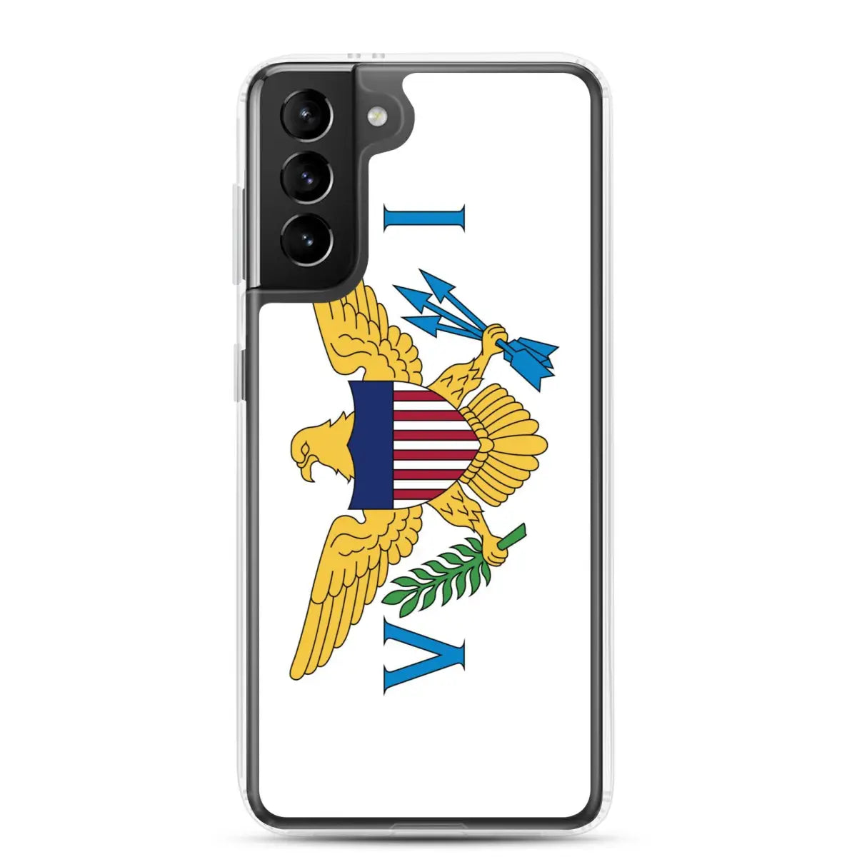 Coque téléphone drapeau des îles vierges des états-unis - pixelforma