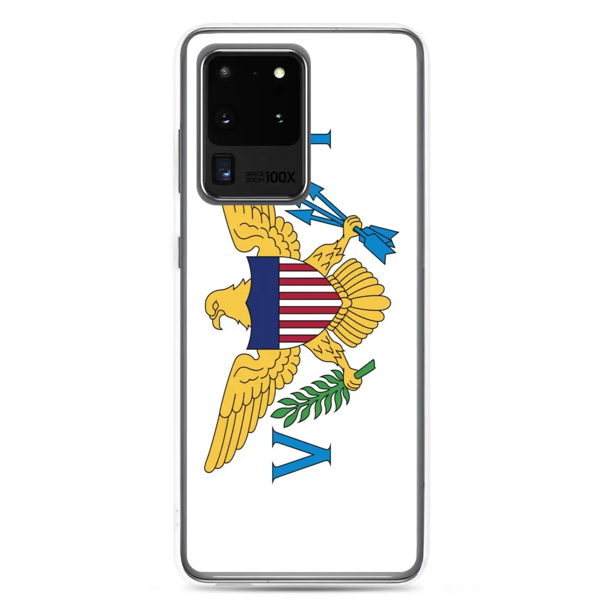 Coque téléphone drapeau des îles vierges des états-unis - pixelforma