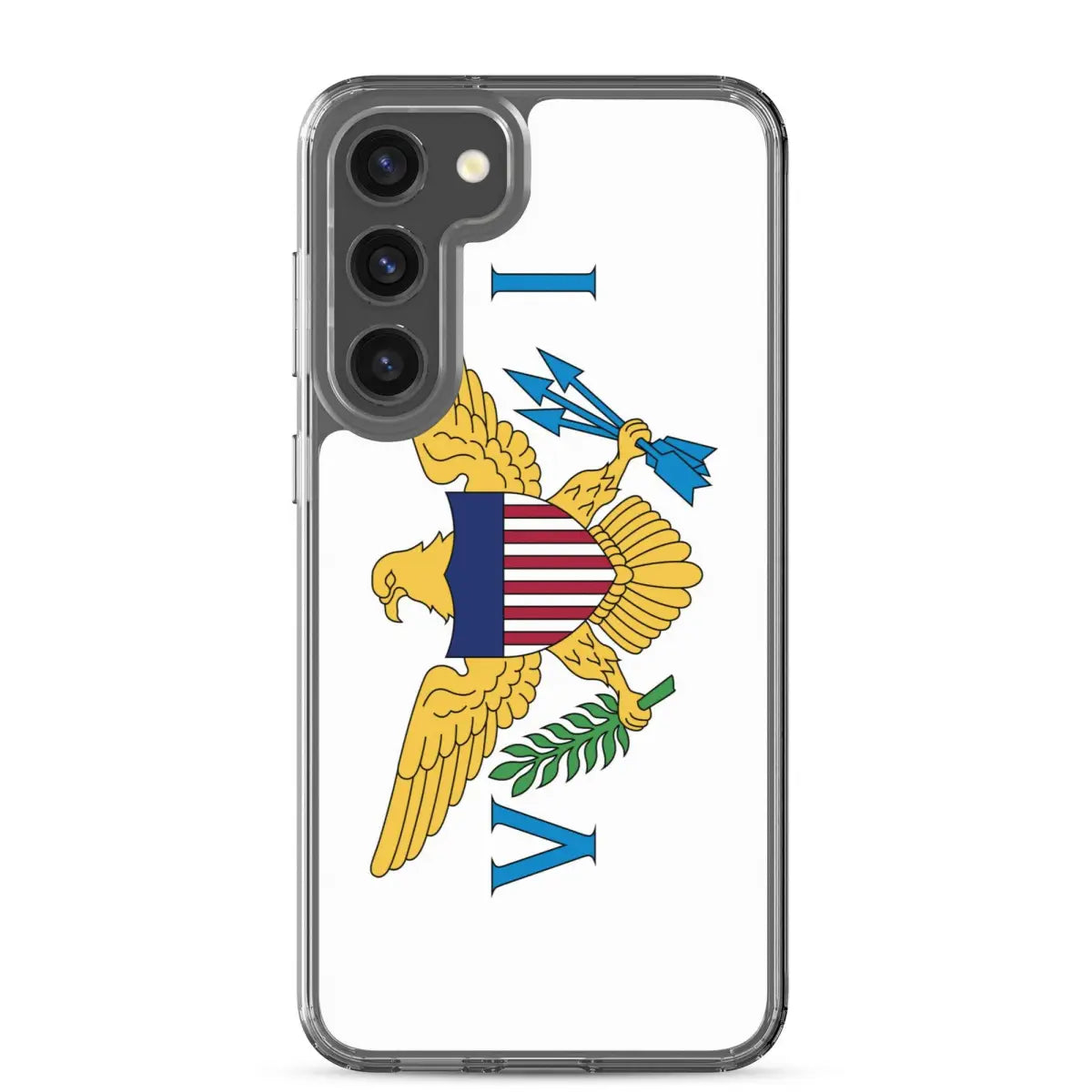 Coque téléphone drapeau des îles vierges des états-unis - pixelforma