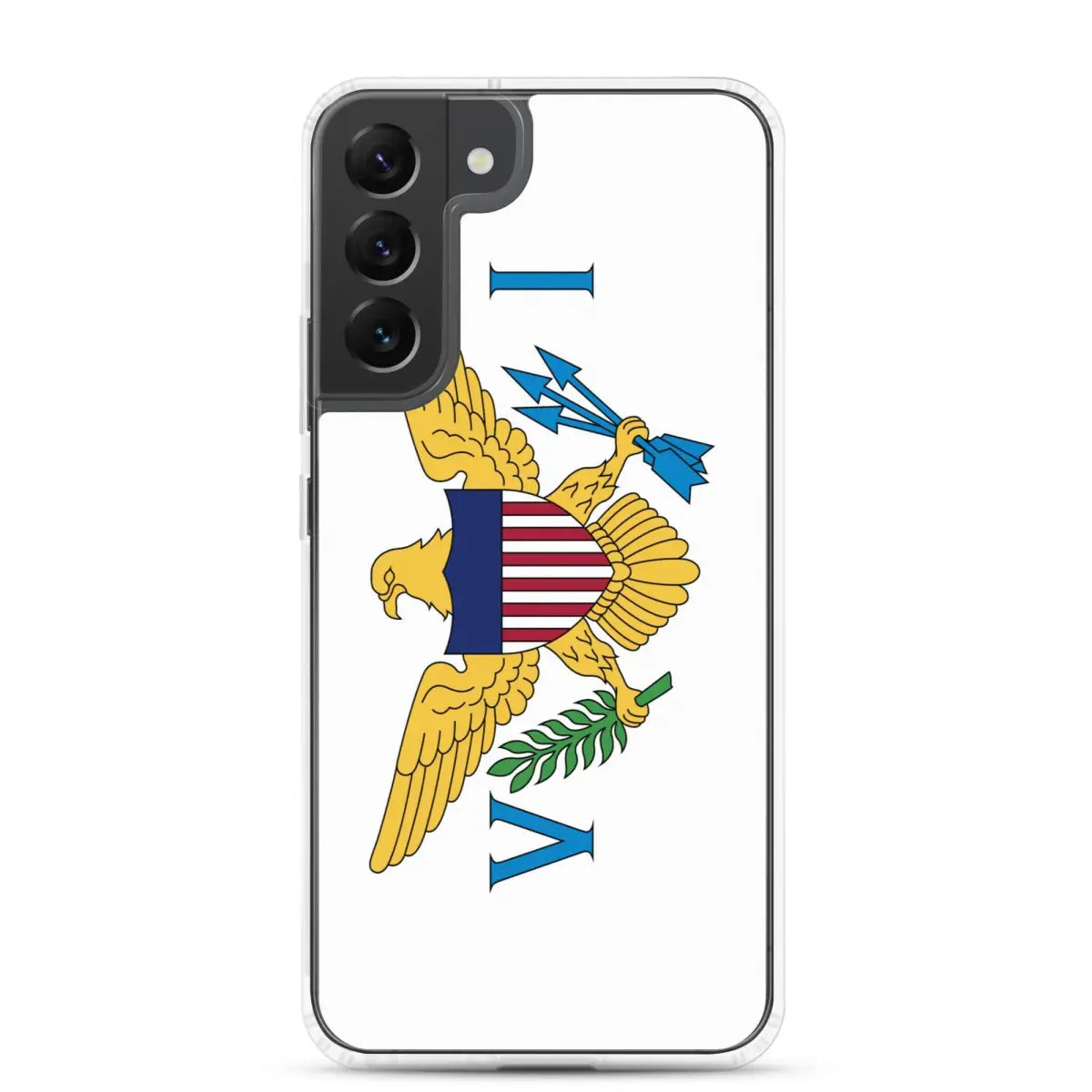 Coque téléphone drapeau des îles vierges des états-unis - pixelforma