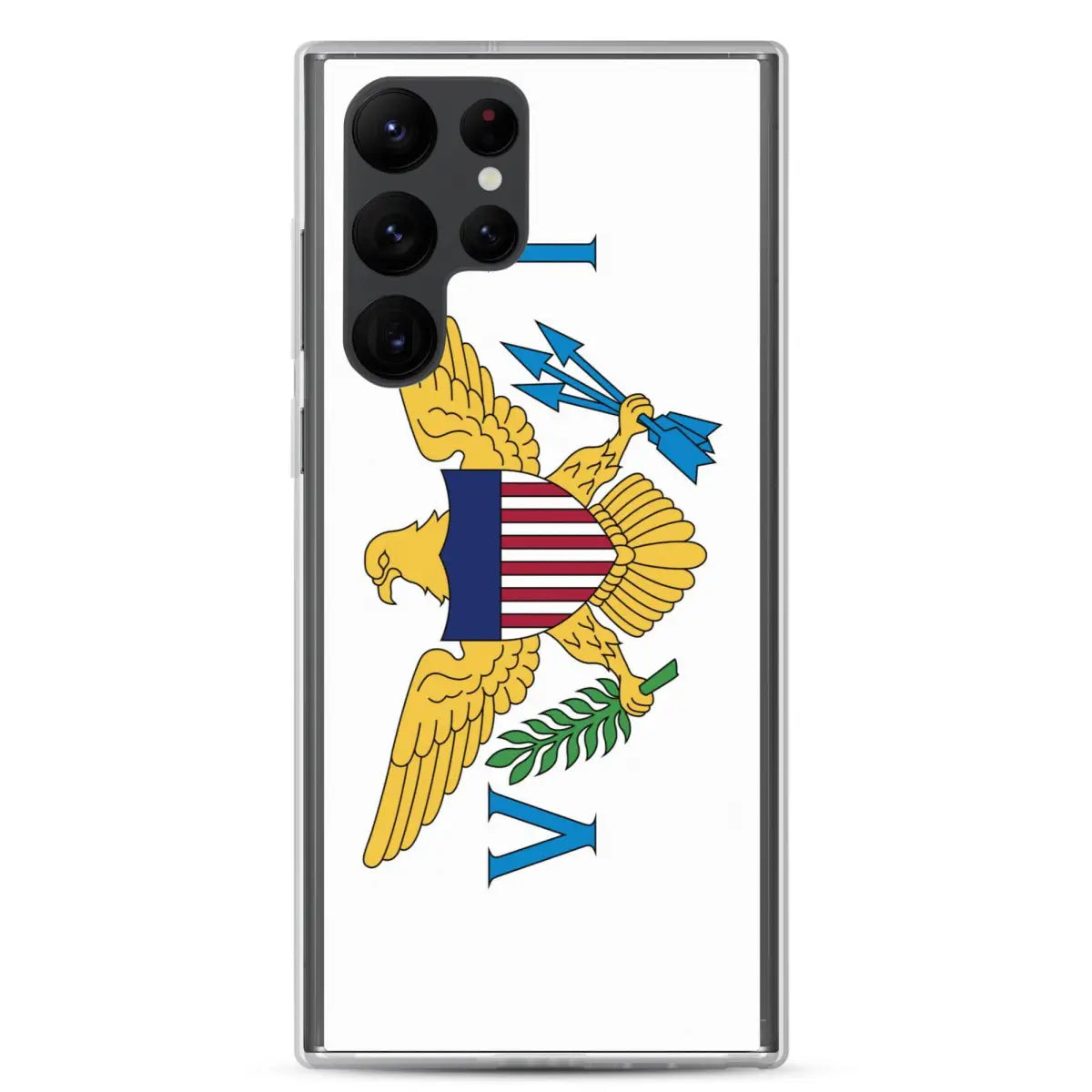 Coque téléphone drapeau des îles vierges des états-unis - pixelforma