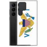 Coque téléphone drapeau des îles vierges des états-unis - pixelforma