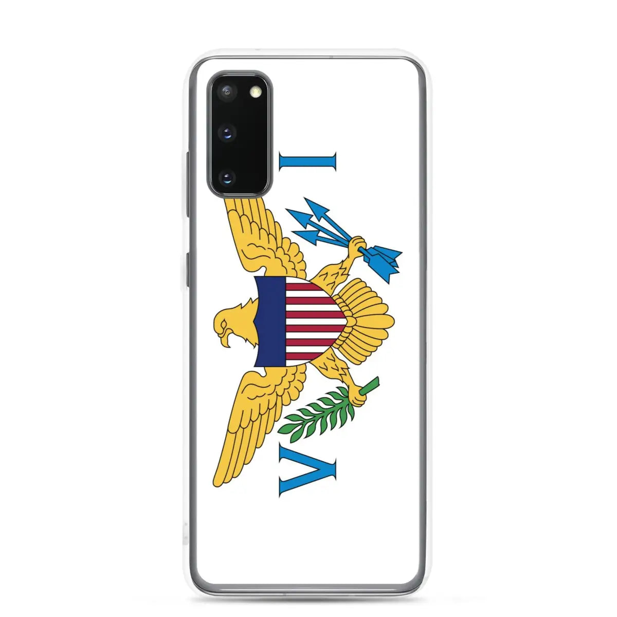 Coque téléphone drapeau des îles vierges des états-unis - pixelforma