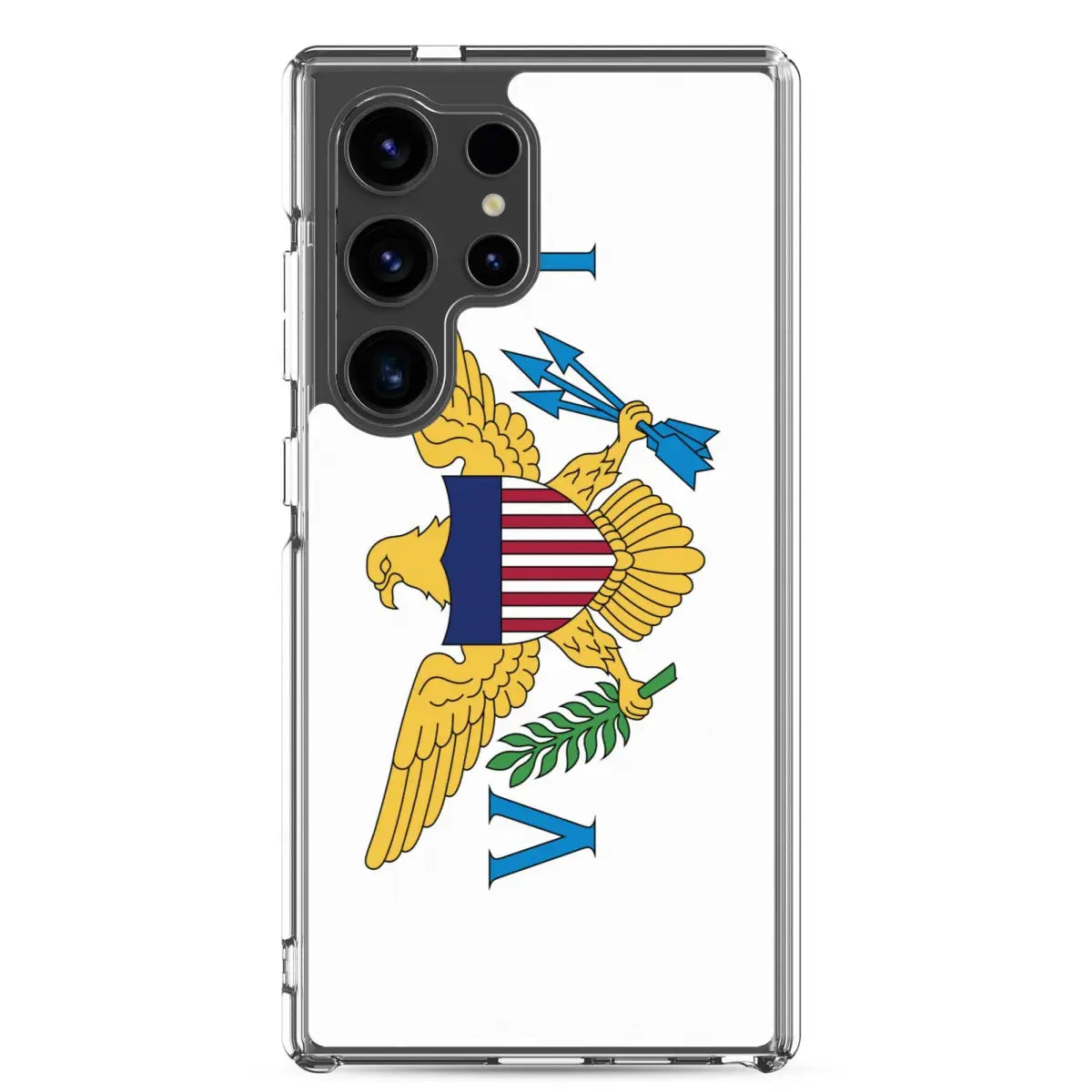 Coque téléphone drapeau des îles vierges des états-unis - pixelforma