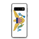 Coque téléphone drapeau des îles vierges des états-unis - pixelforma