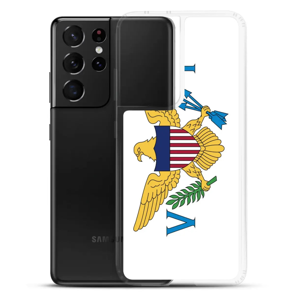 Coque Téléphone Drapeau des Îles Vierges des États-Unis - Pixelforma 