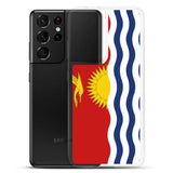 Coque téléphone drapeau des kiribati - pixelforma