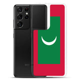 Coque téléphone drapeau des maldives - pixelforma
