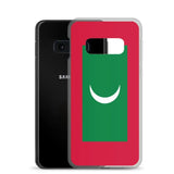 Coque téléphone drapeau des maldives - pixelforma