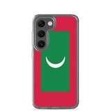 Coque téléphone drapeau des maldives - pixelforma