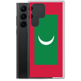 Coque téléphone drapeau des maldives - pixelforma