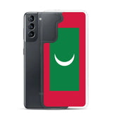 Coque téléphone drapeau des maldives - pixelforma