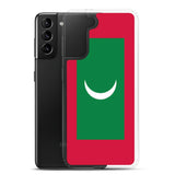 Coque téléphone drapeau des maldives - pixelforma