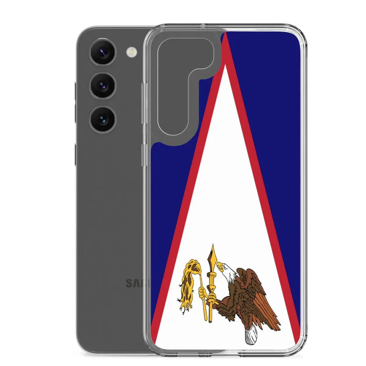 Coque téléphone drapeau des samoa américaines - pixelforma