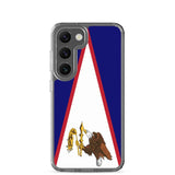 Coque téléphone drapeau des samoa américaines - pixelforma