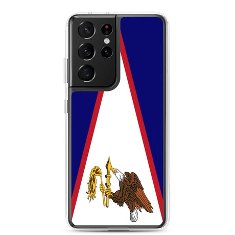 Coque Téléphone Drapeau des Samoa américaines - Pixelforma