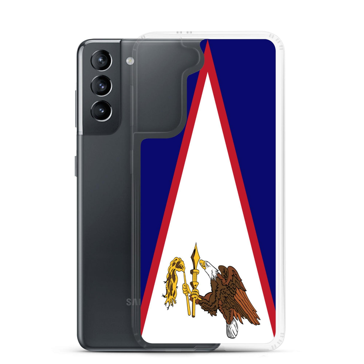 Coque Téléphone Drapeau des Samoa américaines - Pixelforma